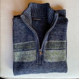 Men’s Banana Republic Half-Zip Sweater